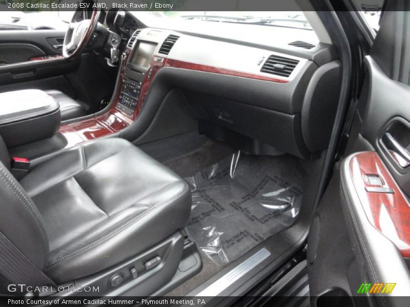 Black Raven / Ebony 2008 Cadillac Escalade ESV AWD