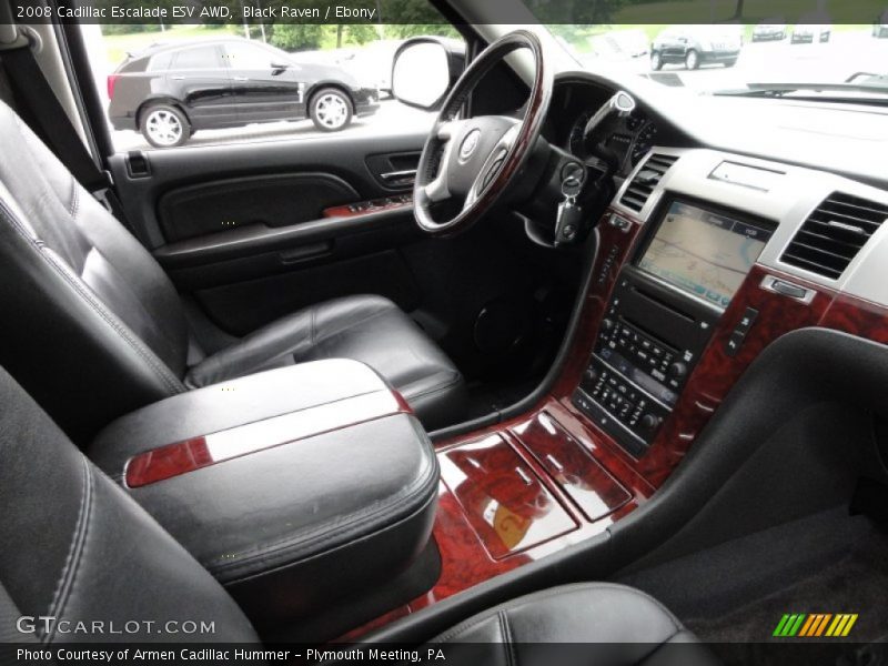 Black Raven / Ebony 2008 Cadillac Escalade ESV AWD