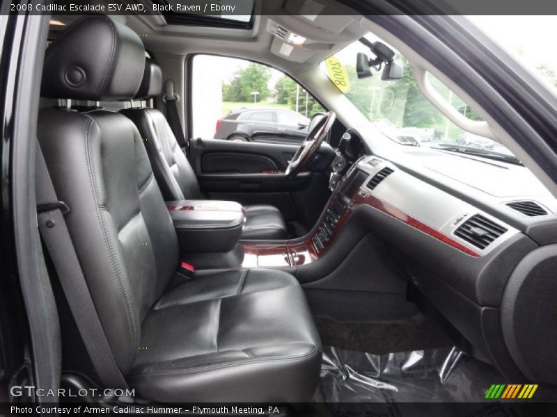 Black Raven / Ebony 2008 Cadillac Escalade ESV AWD