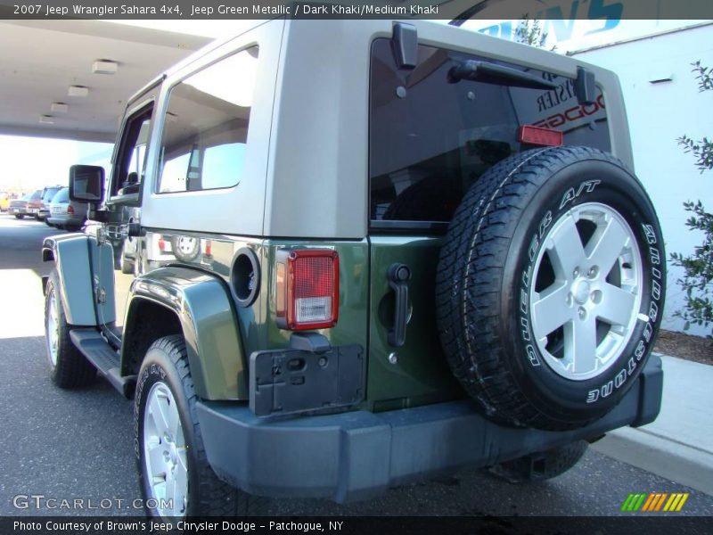 Jeep Green Metallic / Dark Khaki/Medium Khaki 2007 Jeep Wrangler Sahara 4x4