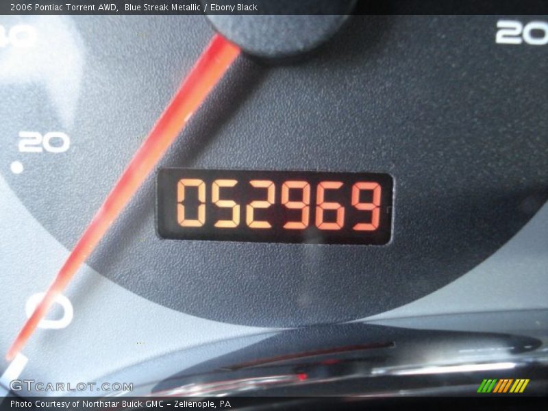 Blue Streak Metallic / Ebony Black 2006 Pontiac Torrent AWD
