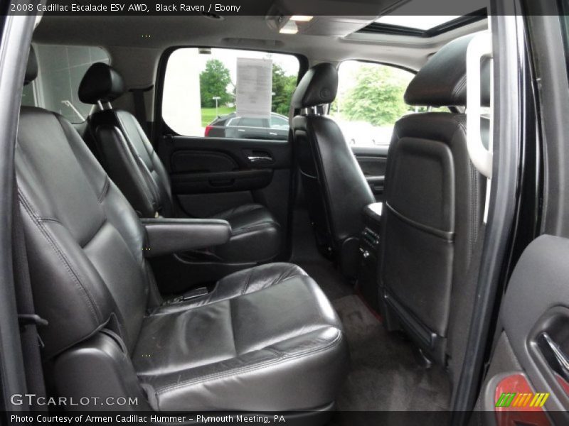 Black Raven / Ebony 2008 Cadillac Escalade ESV AWD