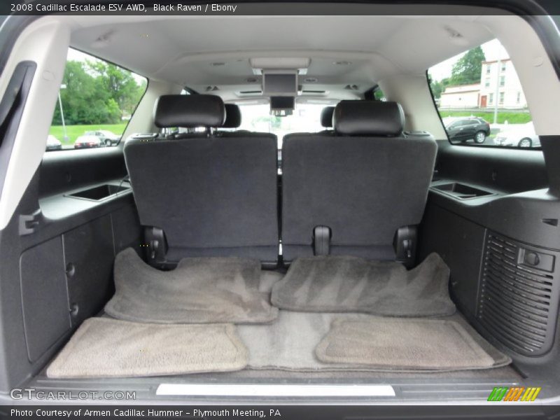 Black Raven / Ebony 2008 Cadillac Escalade ESV AWD
