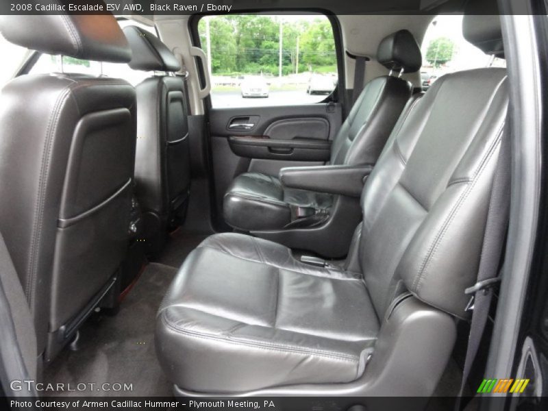 Black Raven / Ebony 2008 Cadillac Escalade ESV AWD