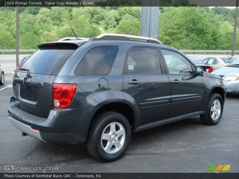 Cyber Gray Metallic / Ebony 2009 Pontiac Torrent