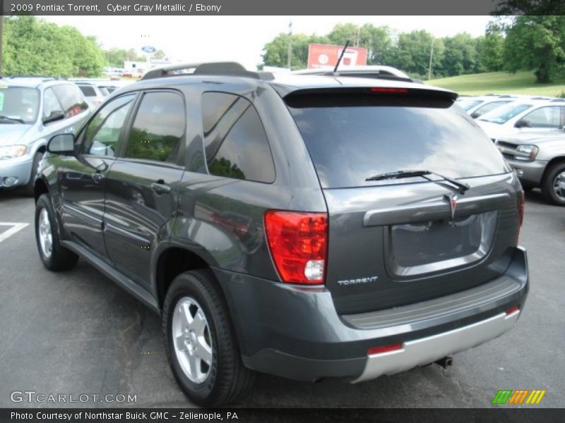 Cyber Gray Metallic / Ebony 2009 Pontiac Torrent