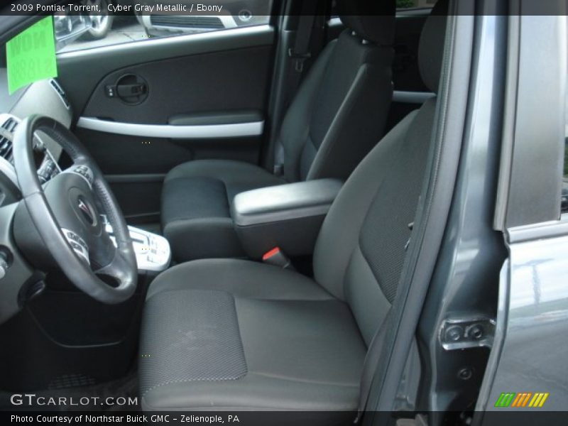 Cyber Gray Metallic / Ebony 2009 Pontiac Torrent