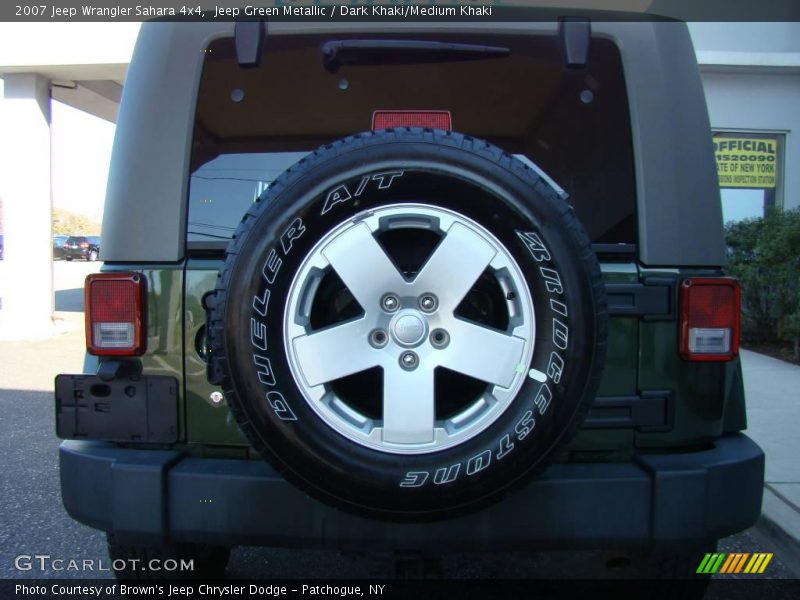 Jeep Green Metallic / Dark Khaki/Medium Khaki 2007 Jeep Wrangler Sahara 4x4