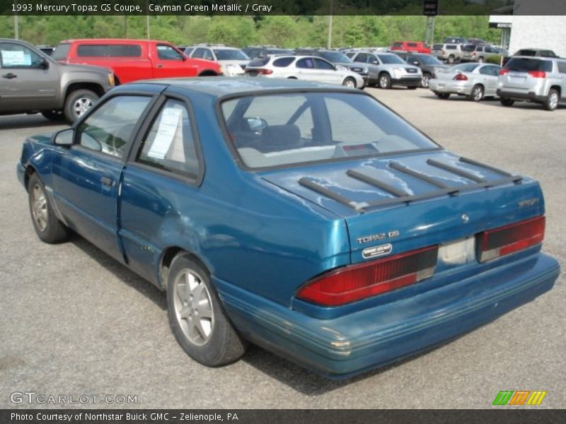  1993 Topaz GS Coupe Cayman Green Metallic