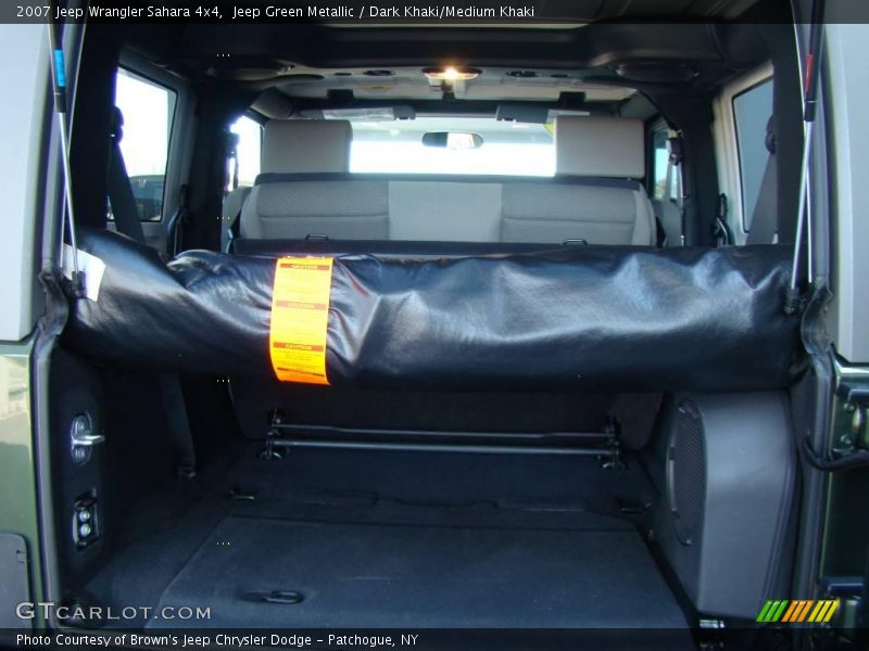 Jeep Green Metallic / Dark Khaki/Medium Khaki 2007 Jeep Wrangler Sahara 4x4