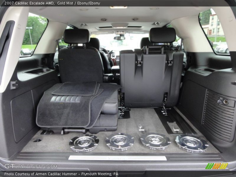 Gold Mist / Ebony/Ebony 2007 Cadillac Escalade AWD