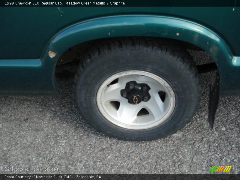 Meadow Green Metallic / Graphite 1999 Chevrolet S10 Regular Cab