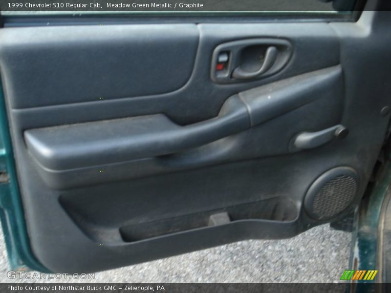 Meadow Green Metallic / Graphite 1999 Chevrolet S10 Regular Cab
