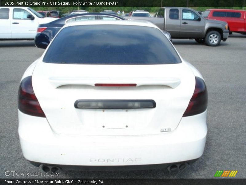 Ivory White / Dark Pewter 2005 Pontiac Grand Prix GTP Sedan