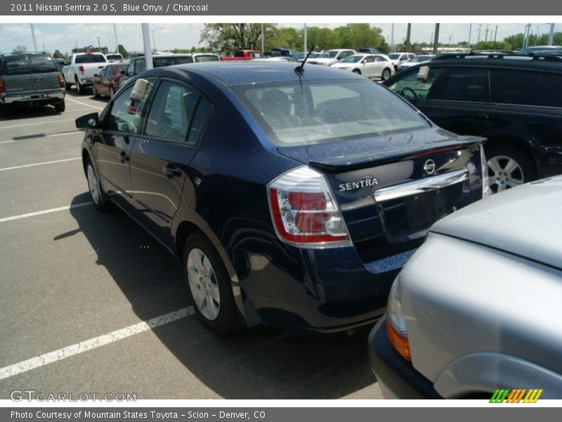 Blue Onyx / Charcoal 2011 Nissan Sentra 2.0 S