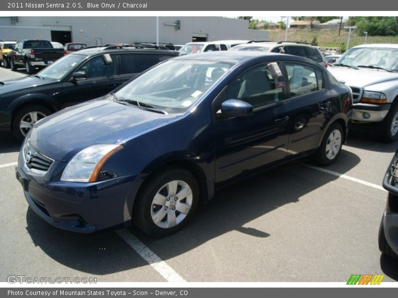 Blue Onyx / Charcoal 2011 Nissan Sentra 2.0 S