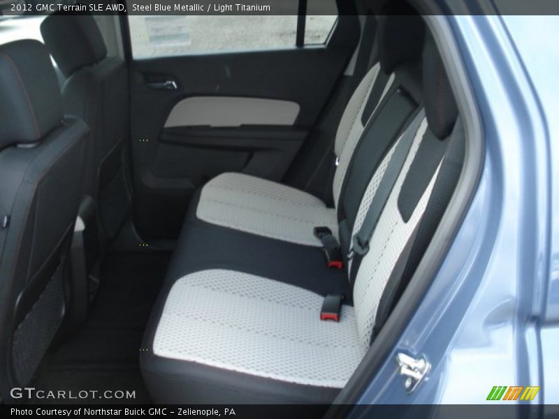 Steel Blue Metallic / Light Titanium 2012 GMC Terrain SLE AWD
