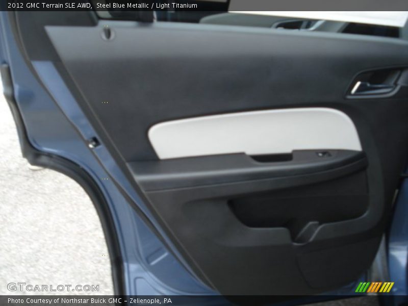 Steel Blue Metallic / Light Titanium 2012 GMC Terrain SLE AWD