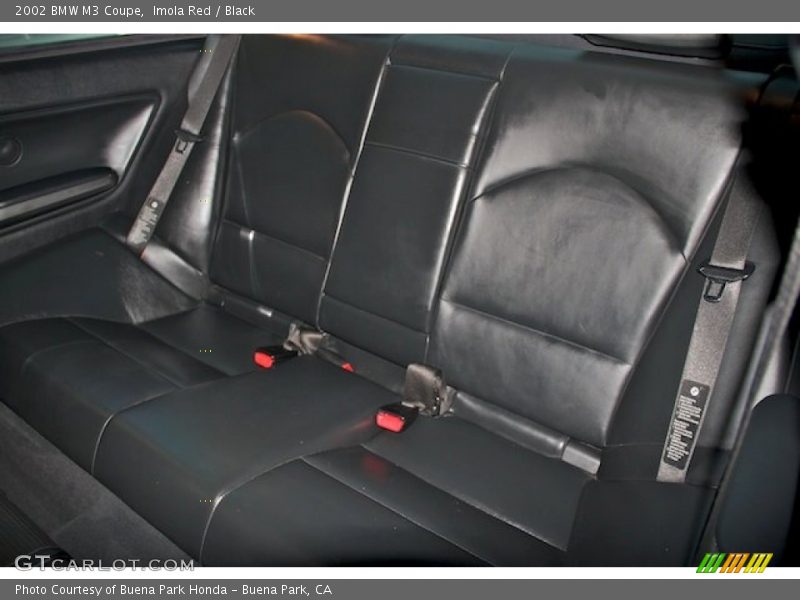 Imola Red / Black 2002 BMW M3 Coupe