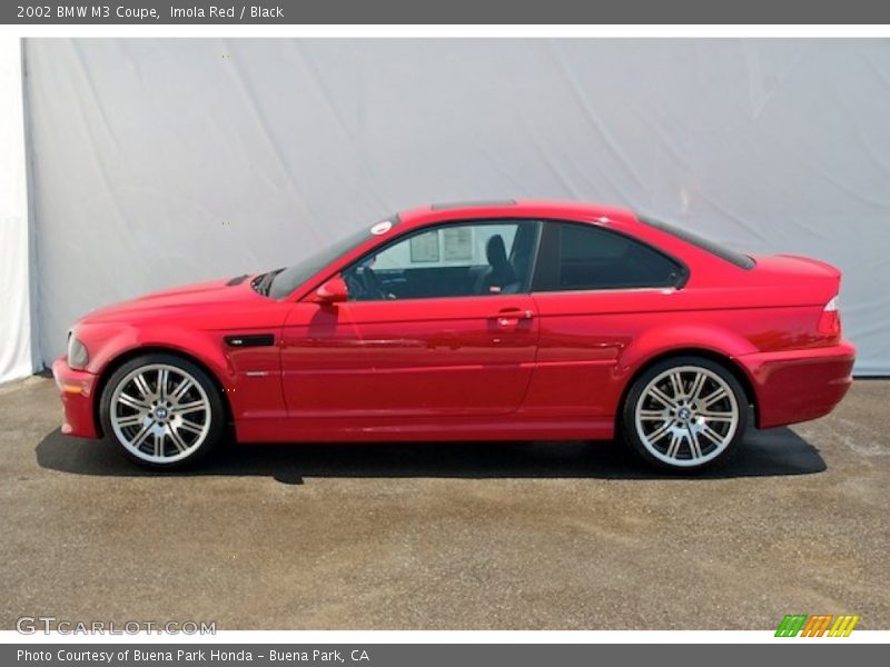  2002 M3 Coupe Imola Red