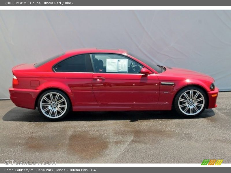  2002 M3 Coupe Imola Red
