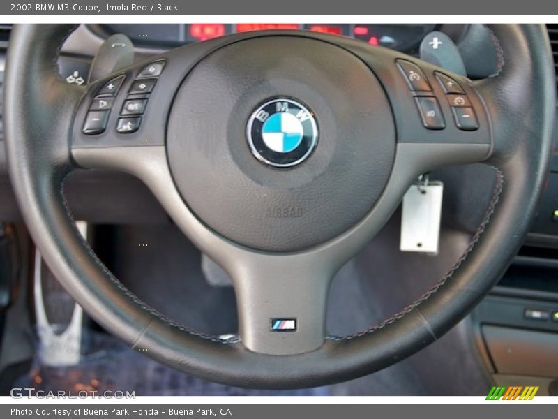 Imola Red / Black 2002 BMW M3 Coupe