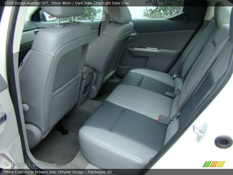 Stone White / Dark Slate Gray/Light Slate Gray 2008 Dodge Avenger SXT