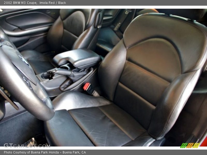 Imola Red / Black 2002 BMW M3 Coupe