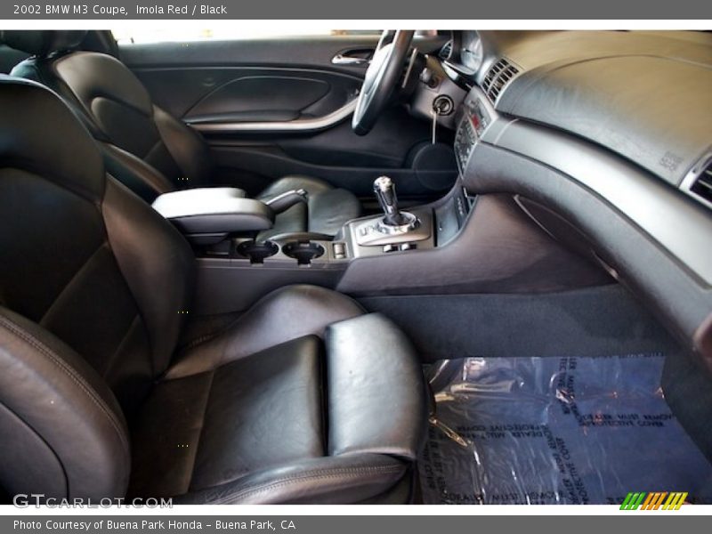 Imola Red / Black 2002 BMW M3 Coupe