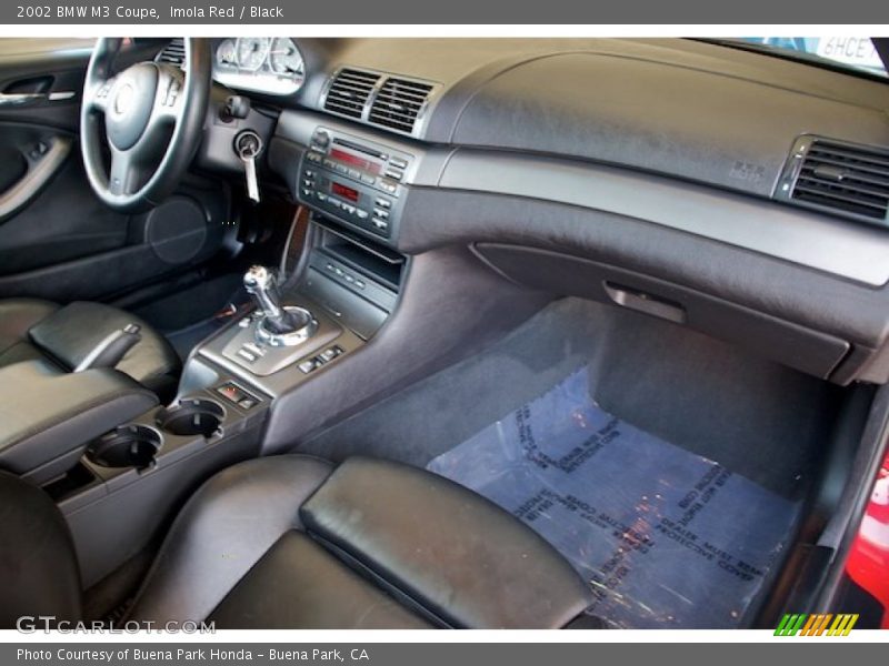 Imola Red / Black 2002 BMW M3 Coupe