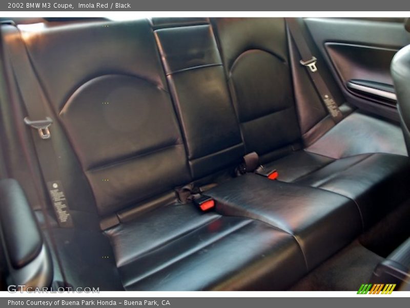 Imola Red / Black 2002 BMW M3 Coupe