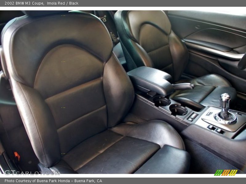 Imola Red / Black 2002 BMW M3 Coupe