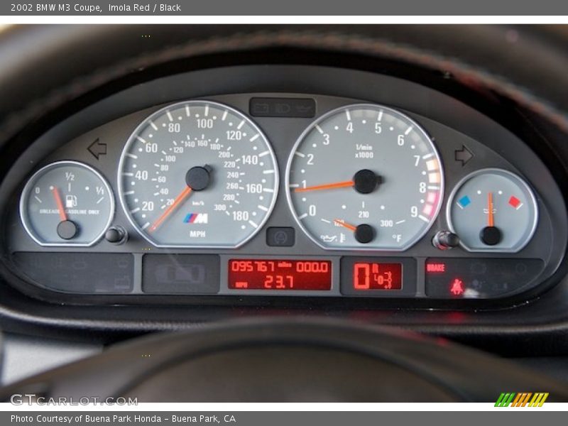  2002 M3 Coupe Coupe Gauges