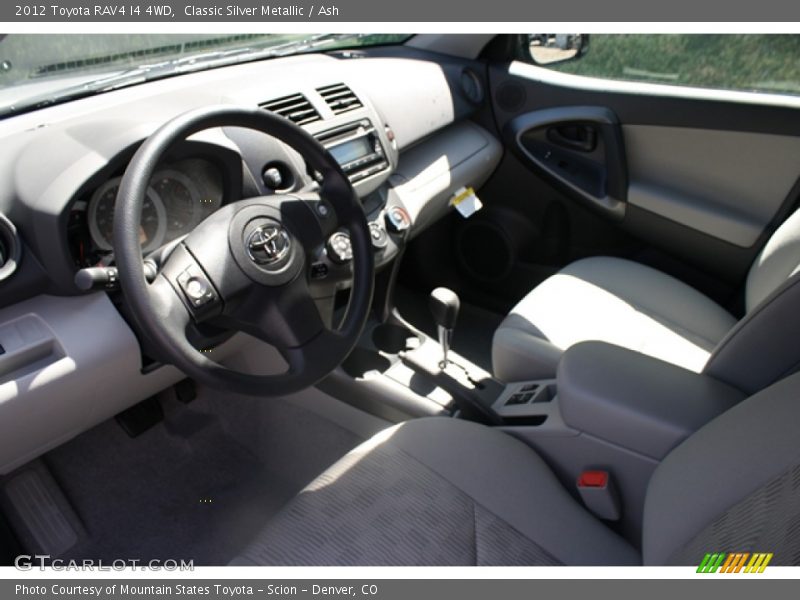 Classic Silver Metallic / Ash 2012 Toyota RAV4 I4 4WD