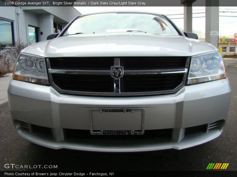 Bright Silver Metallic / Dark Slate Gray/Light Slate Gray 2008 Dodge Avenger SXT