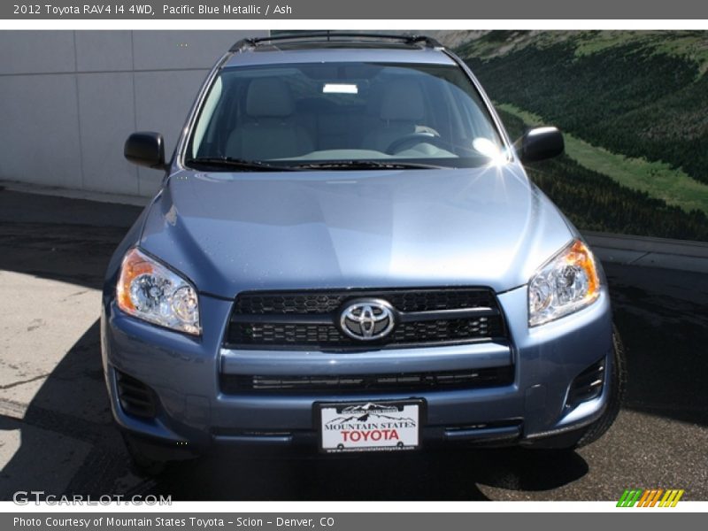 Pacific Blue Metallic / Ash 2012 Toyota RAV4 I4 4WD