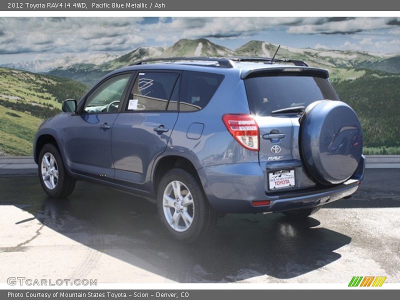 Pacific Blue Metallic / Ash 2012 Toyota RAV4 I4 4WD