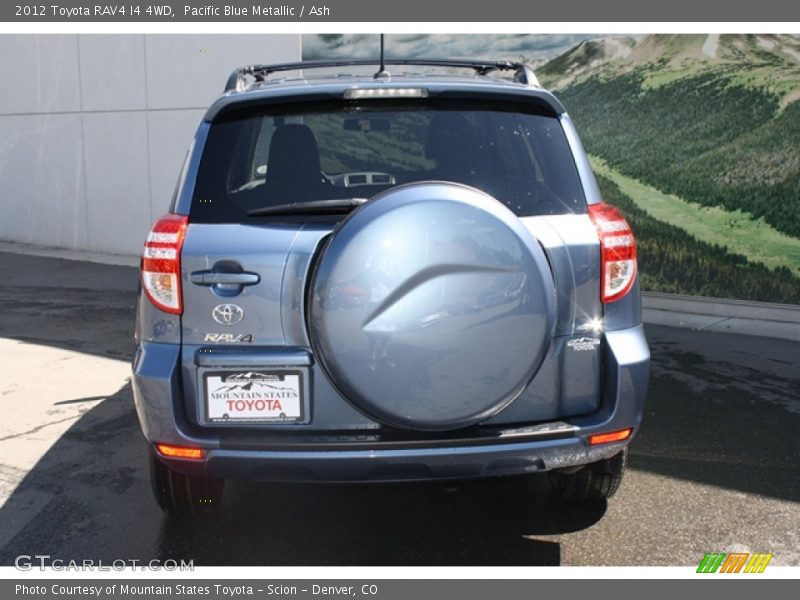 Pacific Blue Metallic / Ash 2012 Toyota RAV4 I4 4WD