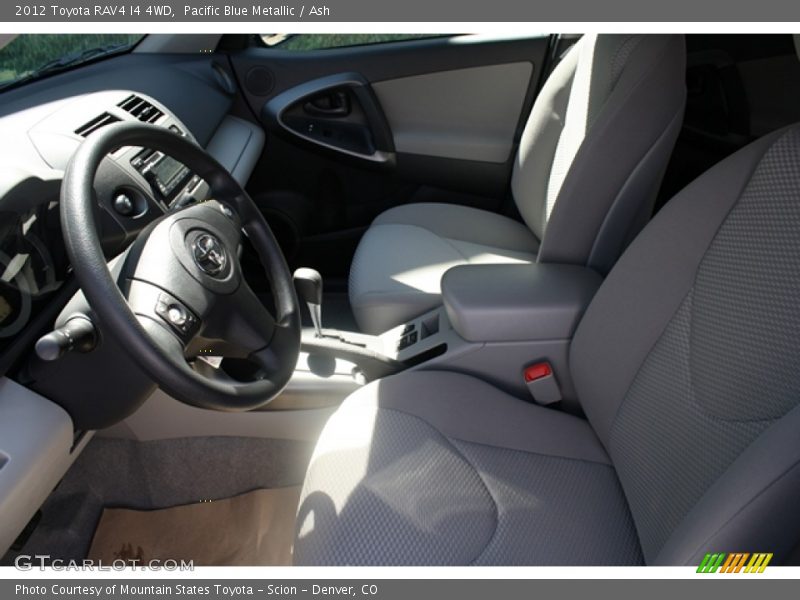 Pacific Blue Metallic / Ash 2012 Toyota RAV4 I4 4WD
