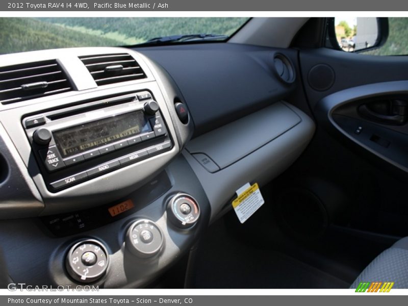 Pacific Blue Metallic / Ash 2012 Toyota RAV4 I4 4WD