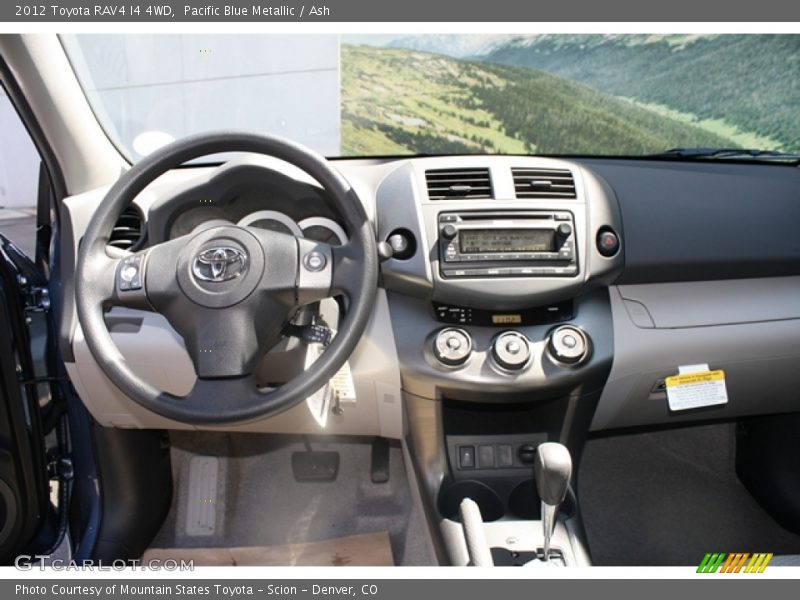 Pacific Blue Metallic / Ash 2012 Toyota RAV4 I4 4WD