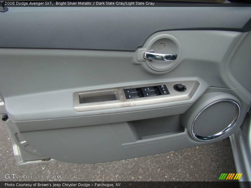 Bright Silver Metallic / Dark Slate Gray/Light Slate Gray 2008 Dodge Avenger SXT