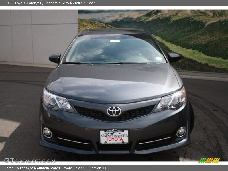 Magnetic Gray Metallic / Black 2012 Toyota Camry SE
