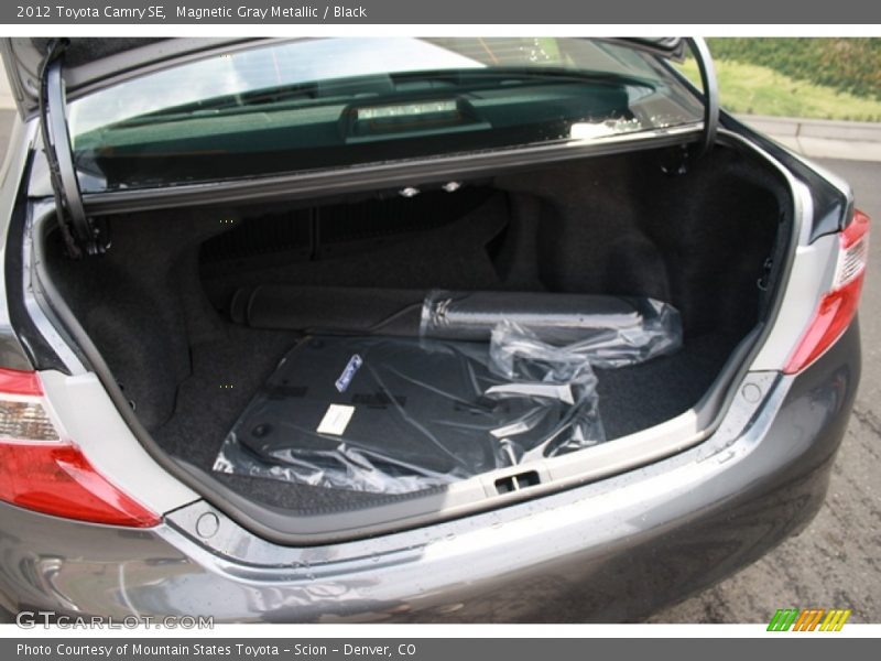 Magnetic Gray Metallic / Black 2012 Toyota Camry SE