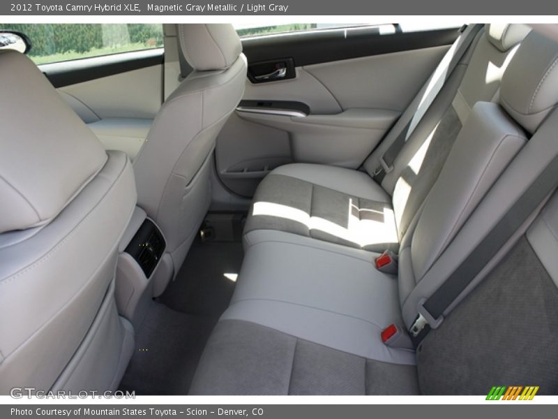 Magnetic Gray Metallic / Light Gray 2012 Toyota Camry Hybrid XLE