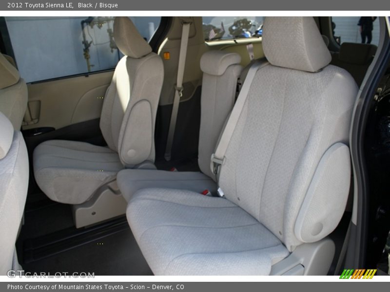 Black / Bisque 2012 Toyota Sienna LE