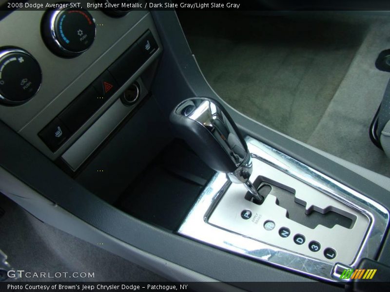 Bright Silver Metallic / Dark Slate Gray/Light Slate Gray 2008 Dodge Avenger SXT