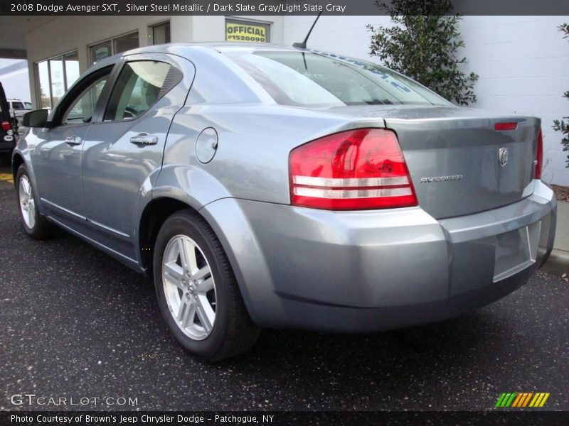 Silver Steel Metallic / Dark Slate Gray/Light Slate Gray 2008 Dodge Avenger SXT