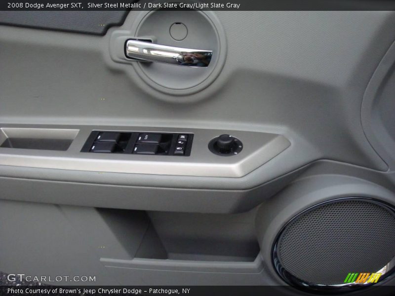 Silver Steel Metallic / Dark Slate Gray/Light Slate Gray 2008 Dodge Avenger SXT