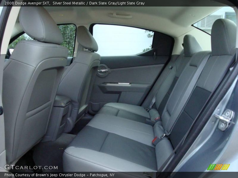 Silver Steel Metallic / Dark Slate Gray/Light Slate Gray 2008 Dodge Avenger SXT